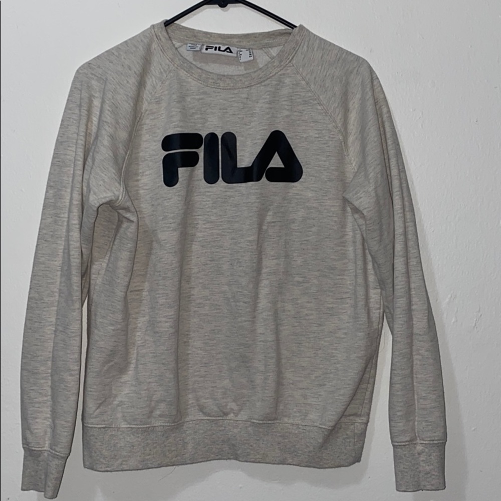 [Fila] Crew Neck Sweater